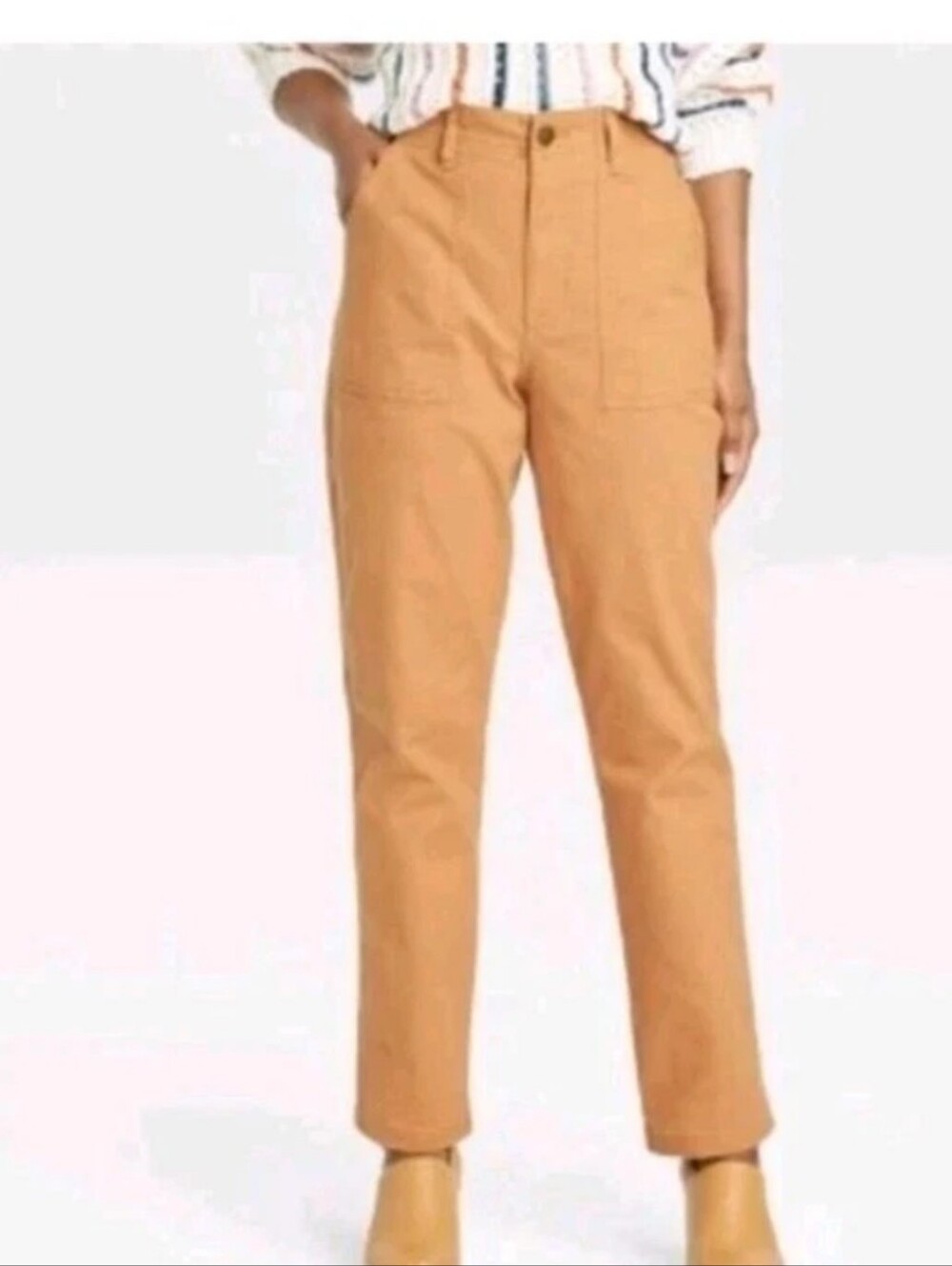 NWT Knox Rose Light Brown Straight Leg Pants Size XL